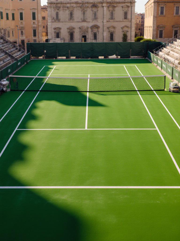 Campo da tennis a Roma